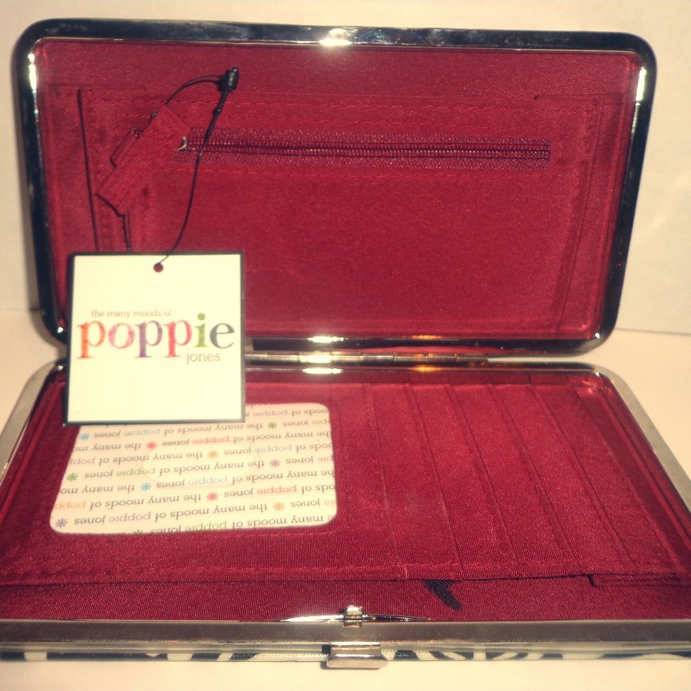 Poppie Jones Zebra Wallet